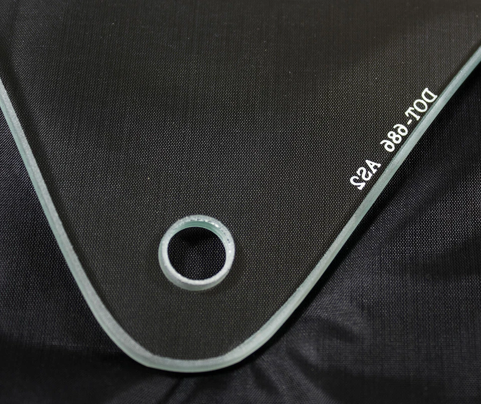 Nuevo cuarto de vidrio transparente del lado del conductor AMD para Chevrolet Chevelle 795-3466-CL Foto 3 de 3