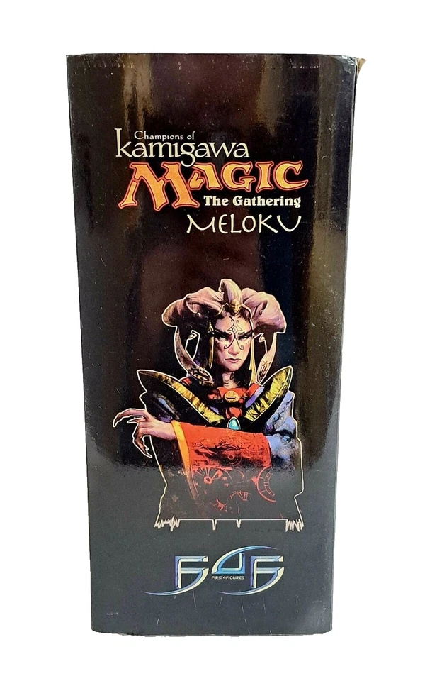 F4F Magic The Gathering Campioni Di Kamigawa Statua Meloku MISB NUOVO & OVP ! - Immagine 4 di 4