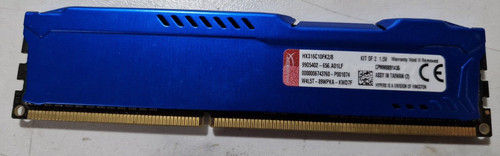 4GB Kingston Hyper X FURY Speicher RAM PC3-12800 1600MHZ DDR3 hx316c10fk2/8 CL10
