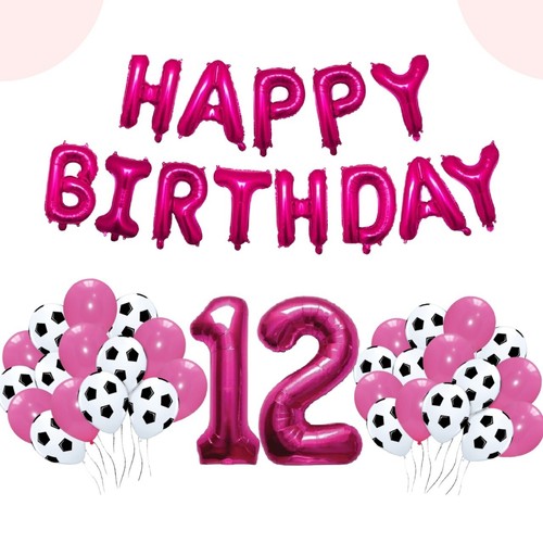 Mix Football Print Balloons Helium Latex Black & White Balloon Birthday Party UK - Picture 29 of 62