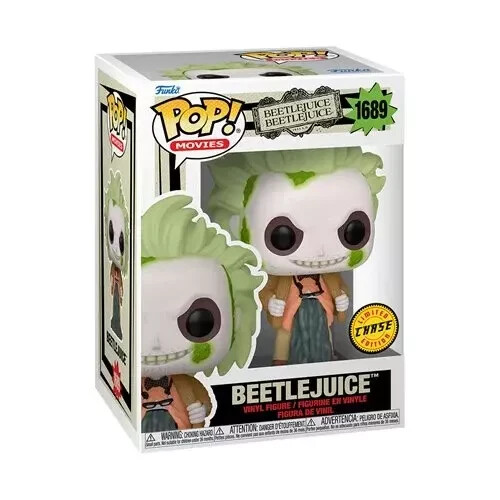 POP MOVIES BEETLEJUICE 2 CHASE BEETLEJUICE  3.75"" POP VINYL FIGURE FUNKO 1689