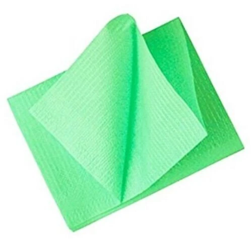 DISPOTECH 500 SALVIETTE ODONTOIATRICHE PLASTIFICATE TELINO TOVAGLIOLI TOVAGLIETTE DENTISTA