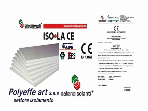 36 Lastre Di Polistirolo Multiuso 50x50 Cm - Spessore 1 Cm, Media Densit&agrave; Per Isolamento Termico