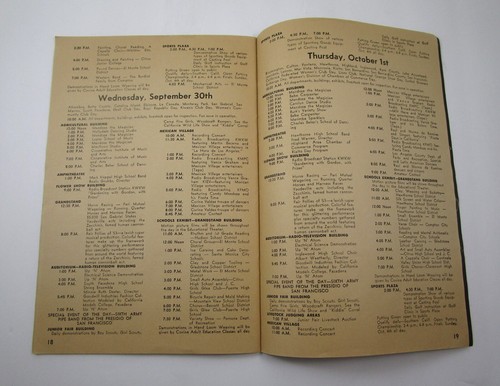 1953 Los Angeles County Fair Souvenir Program + Map of Fairgrounds 1953 - Picture 9 of 13
