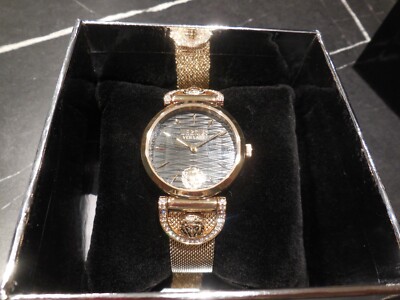 Versus by Versace Women's Watch VSPVP1021 Black Dial Gold Stainless Steel 34mm