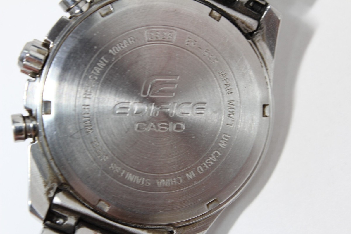 CASIO vintage Edifice EF-547 analog watch | eBay