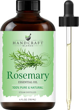 Rosemary Essential Oil - Huge 4 Fl Oz - 100 Pure and Natural