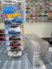 Hot Wheels Mainline 5 Pack Protectors ×10