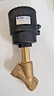 1,1/4 BSP Winkel Sitzventil Bronze L N/C, Kolbenventil Dampf