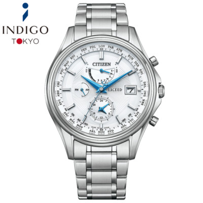 CITIZEN EXCEED 45th Anniversary AT9130-69W Titanium Solar Watch Eco-Drive Radio