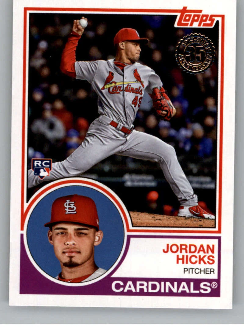正規品】 Gold Hicks[(PARALLEL Jordan Topps /50)1983 Cardinals(STL