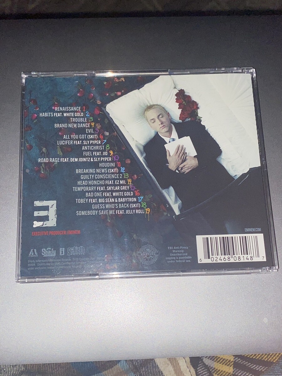 Eminem Album 12 CD まとめ売り Eminem The Death Of Slim Shady Cd alternate cover Lot