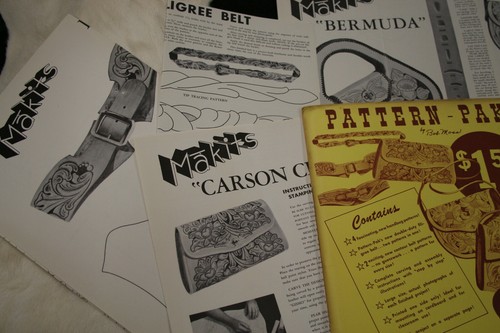 PATTERN PAK by BOB MOSS  ANTIQUE VINTAGE (new...NEVER USED) PATTERN VINTAGE New  - Picture 3 of 11