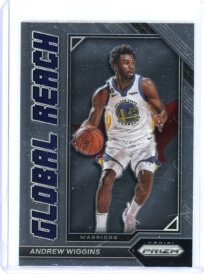 Andrew Wiggins 2022-23 Panini Prizm Global Reach Base #5 Golden State Warriors