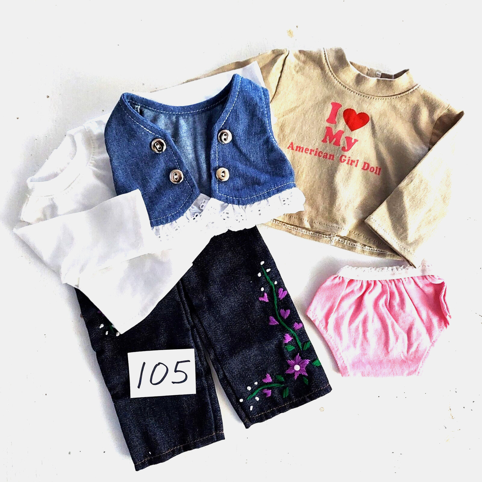 Doll Clothes # 105 fits 18inch American Girl Lot