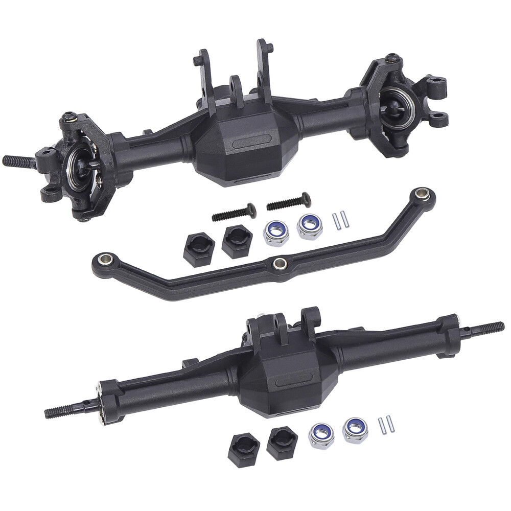 Front / Rear Axle Housing + Gear Kit for 1/18 Trx4M RC Car Upgrade Partsov