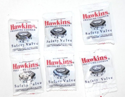 x6 Hawkins Pressure Cooker Safety Valve B10-10 Genuine NEW