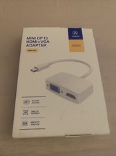 Mini DP to HDMI VGA Adapter-4K Ultra New 