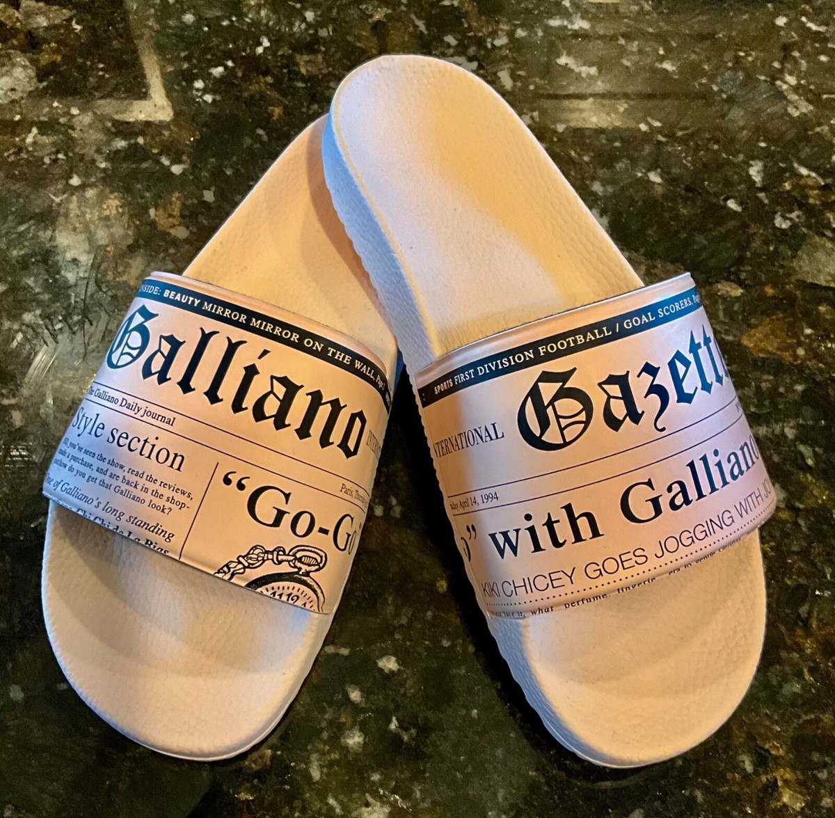 New JOHN GALLIANO Gazette Nude Woman's Sea Sandal Sz 40 | eBay