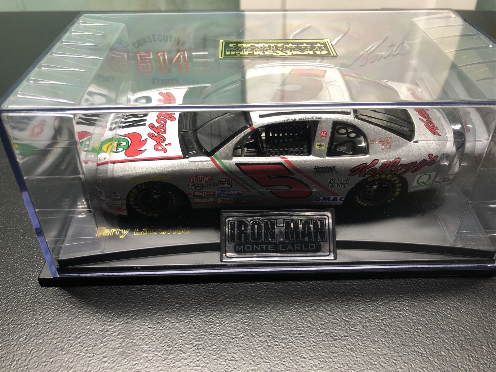 Terry Labonte #5 Kellogg's Iron Man Revell Collection 7 PC HO Terry Labonte #5 Kellogg's Iron Man Revell Collection 7 PC HO
