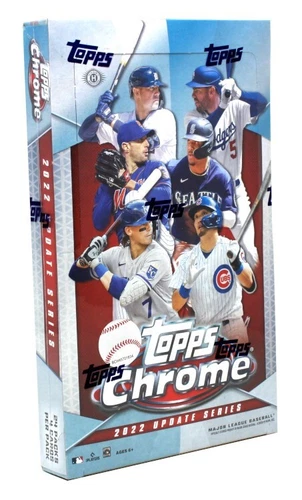 2022 TOPPS CHROME UPDATE SERIES BASEBALL HOBBY BOX BLOWOUT CARDS