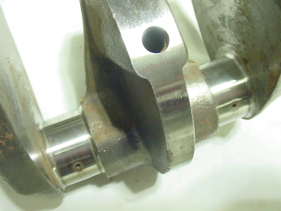 TRIUMPH 500 350 3TA T100C T100 5TA CIGÜEÑAL REVISTAS ESTÁNDAR, BUENAS ROSCAS PT Foto 3 de 4