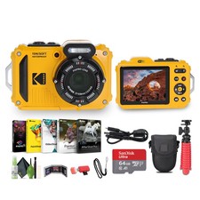 KODAK PIXPRO WPZ2 Rugged Waterproof Dustproof Digital Vlogging Camera Yellow 