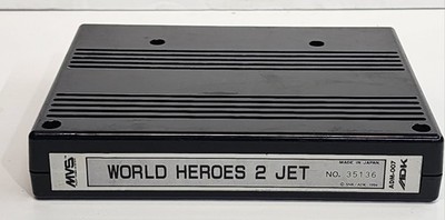 WORLD HEROES 2 JET SNK MVS NEO GEO Tested and Working