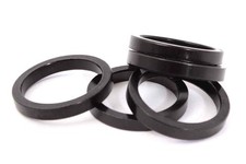 Arandelas KHE CLATCH 28,6x5 mm Alu Negras 5 ud BMX 7005