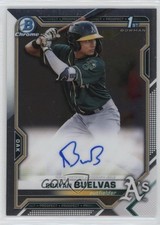 2021 Bowman Chrome Prospects Auto Brayan Buelvas #CPA-RDC Auto 9v7