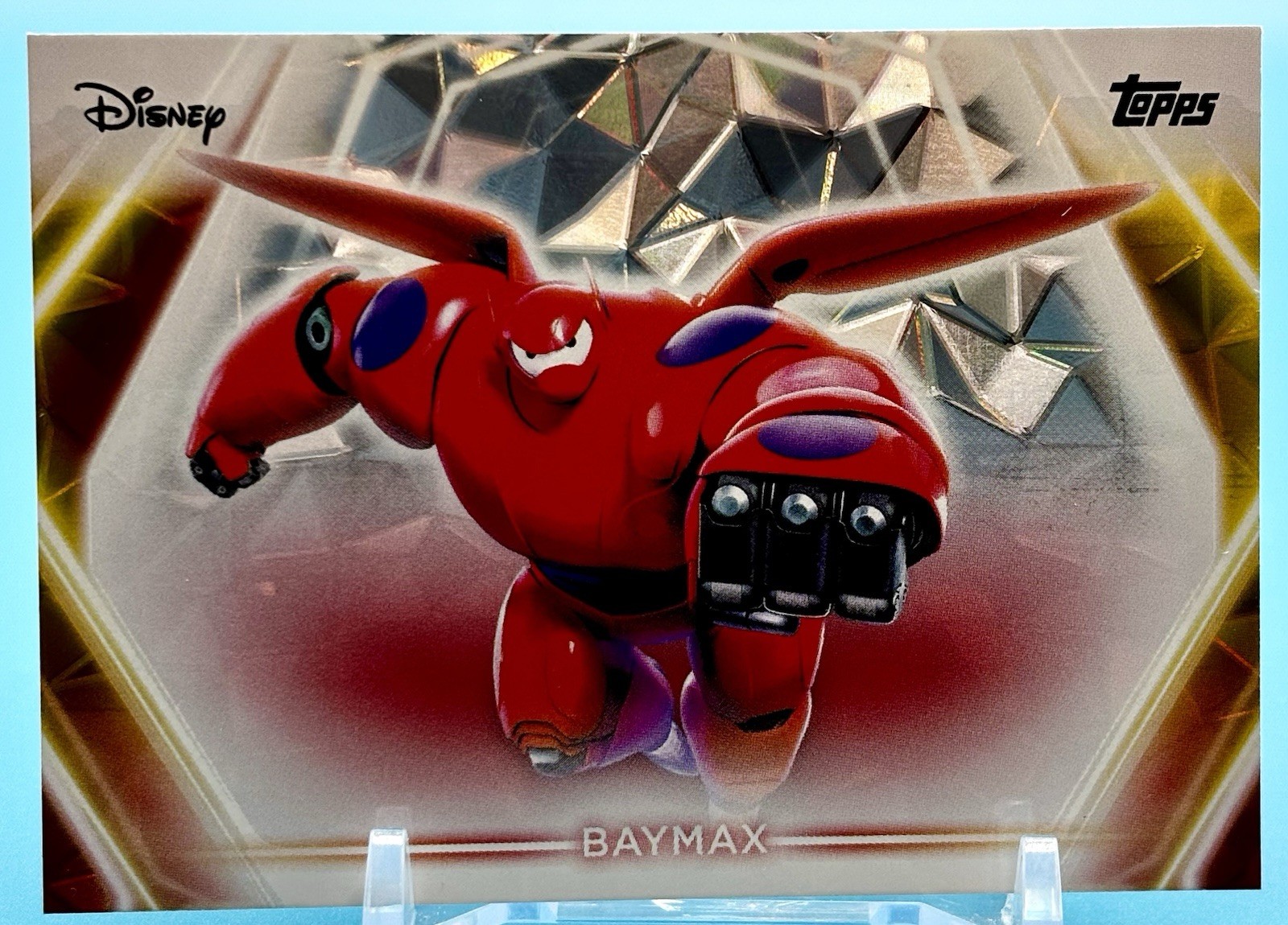 2026 Topps Disney Baymax #125 Big Hero 6 Diamante Parallel