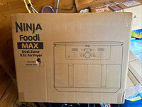 Ninja Foodi MAX Dual Zone 9.5L Air Fryer Electric with Silicone Tongs