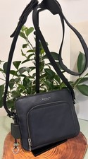 Radley London handbag Shoulder/cross Body Bag/dark navy Leather vgc