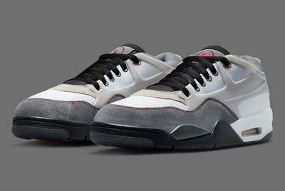 Air Jordan 4 ホワイト/グレー/ブラック Air Jordan 4 ホワイト/グレー/ブラック Jordan Air Jordan 4 Retro