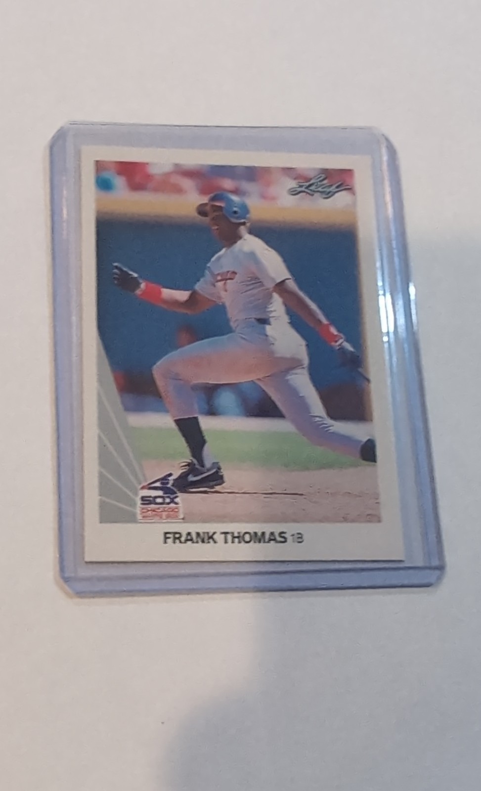 1990 Leaf - Frank Thomas #300 (RC)