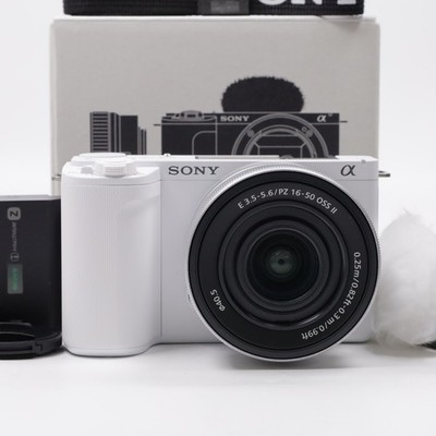 SONY ZV-E10 II ZV-E10M2K Kamera weiß mit SELP16502 [Top Mint] #7432TH