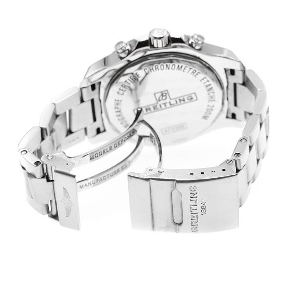 Breitling Colt Chronograph A73388 44mm SS White / Navy Dial Watch #C6245 image 4