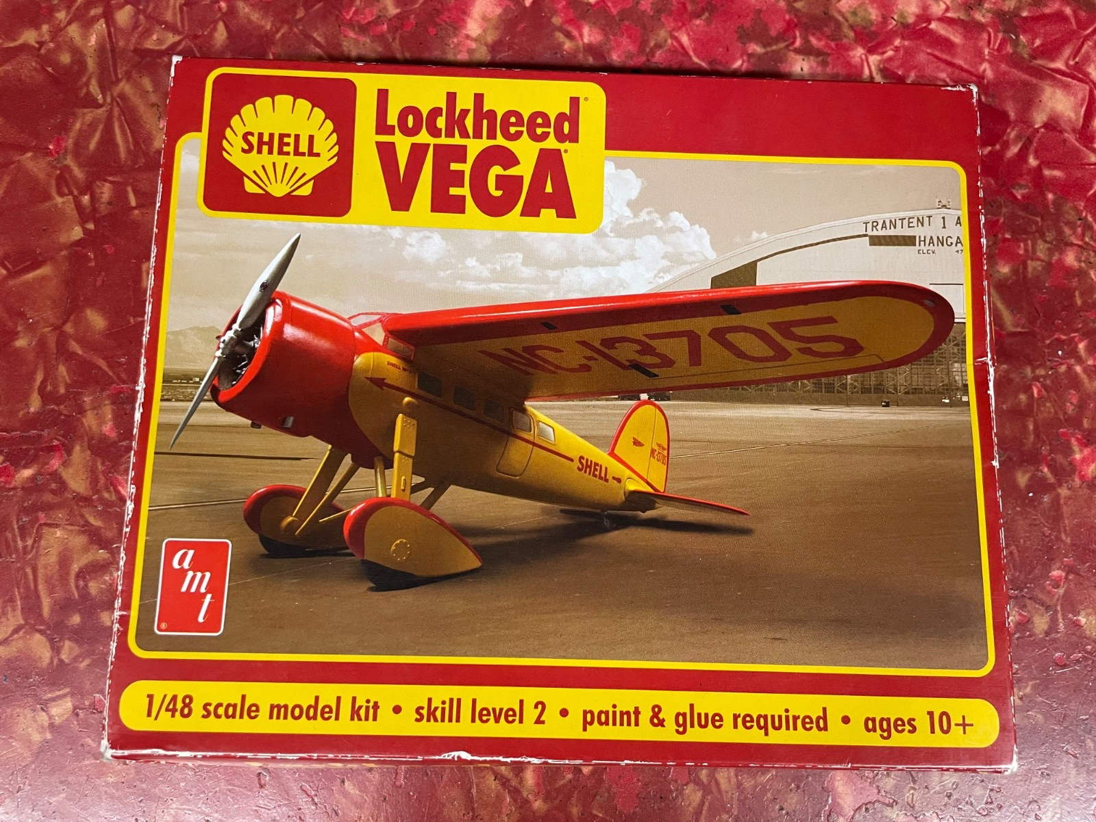 Shell Lockheed Vega AMT SHELL Lockheed VEGA in 1/48 950 /12 ST CA | eBay