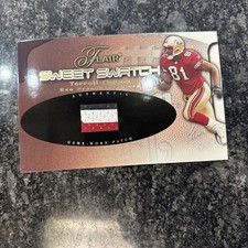 2002 Flair Sweet Swatch Game Worn Terrell Owens Jumbo San Francisco 49ers /150