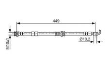 Flexible de frein Mazda CX-7