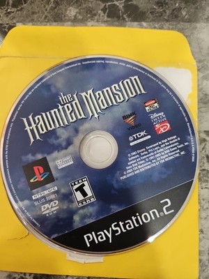Haunted Mansion Ps2 Diak Only. Paper Envelope. No Brochure
