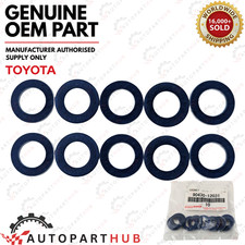 Genuine Toyota Lexus Oil Filter Drain Plug Washer Gasket OEM 90430-12031 10pcs