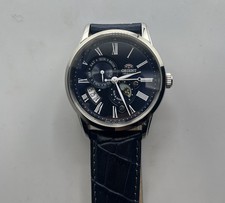 Orient Sun and Moon Version 2  Silver W/ Blue...