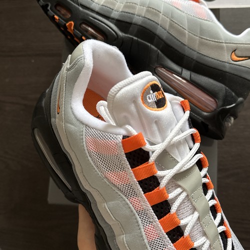 Nike Air Max 95 OG Big Bubble Bright Mandarin - Gr. 13 US, 47,5 EU - ✅VERSAND HEUTE - Bild 4 von 5