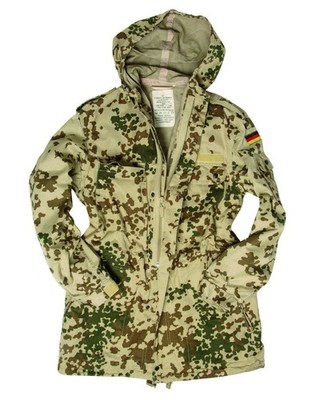 ORIGINAL PARKA GROSSE GRÖSSE 10. Zust.NEU Bw als Feldjacke mit Kapuze TROPENTARN