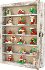 Shadow Box Frame Display Case 12X16 with Removable Shelves, Deep Memory Box Trin