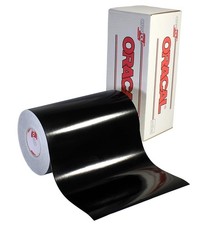 Oracle 651 Glossy Permanent Vinyl Rolls 12 x 6 Ft Black Permanent Adhesive USA