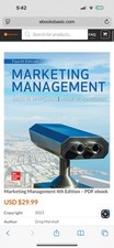 Loose Leaf Marketing Management by Greg W. Ma...