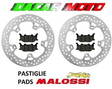 DISCHI FRENO ANTERIORE PASTIGLIE YAMAHA MAJESTY 400 2004 2005 2006 2007 2008 09