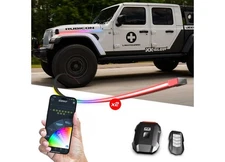 XK Glow MX-BG-JP-STA2 For Jeep Body Panel LED Accent Light Strips App Controlled